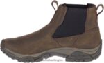 Moab Adventure Chelsea Polar Waterproof (J88453) Merrell Men 8VV6P502 Shoes Brown - Image 7