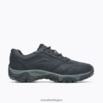 Moab Adventure Lace (J91829) Merrell Men 8VV6P401 Shoes Black - Image 2