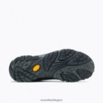 Moab Adventure Lace (J91829) Merrell Men 8VV6P401 Shoes Black - Image 3