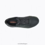 Moab Adventure Lace (J91829) Merrell Men 8VV6P401 Shoes Black - Image 4