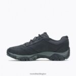 Moab Adventure Lace (J91829) Merrell Men 8VV6P401 Shoes Black - Image 6