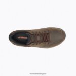 Moab Adventure Lace Wide Width (J91827W) Merrell Men 8VV6P355 Shoes Dark Earth - Image 4