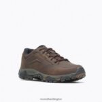 Moab Adventure Lace Wide Width (J91827W) Merrell Men 8VV6P355 Shoes Dark Earth - Image 5
