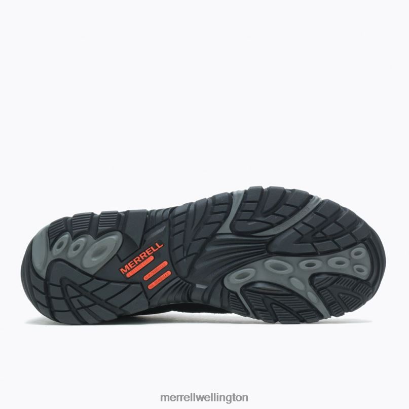 Moab Adventure Mid Waterproof Carbon Fiber Wide Width (J004631W) Merrell Men 8VV6P495 Shoes Black - Image 3