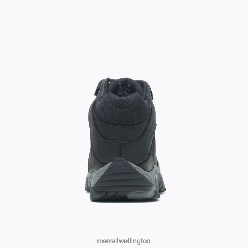 Moab Adventure Mid Waterproof Carbon Fiber Wide Width (J004631W) Merrell Men 8VV6P495 Shoes Black - Image 7