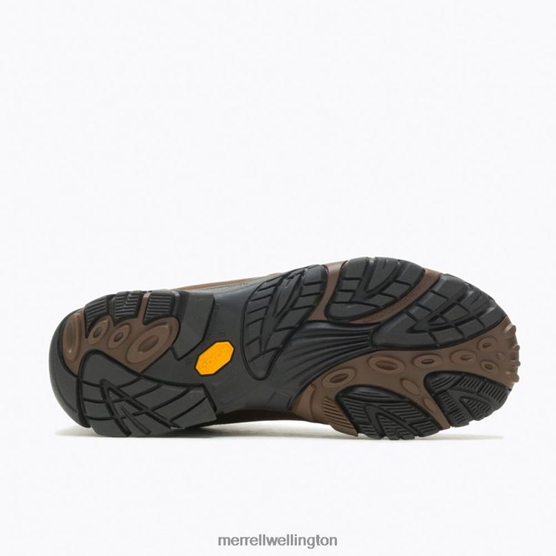 Moab Adventure Mid Waterproof Wide Width (J91819W) Merrell Men 8VV6P326 Shoes Dark Earth - Image 3