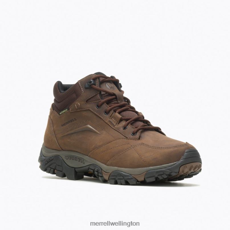 Moab Adventure Mid Waterproof Wide Width (J91819W) Merrell Men 8VV6P326 Shoes Dark Earth - Image 5