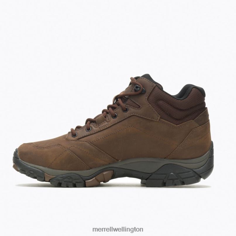 Moab Adventure Mid Waterproof Wide Width (J91819W) Merrell Men 8VV6P326 Shoes Dark Earth - Image 6