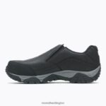 Moab Adventure Moc Carbon Fiber (J004639) Merrell Men 8VV6P425 Shoes Black - Image 6