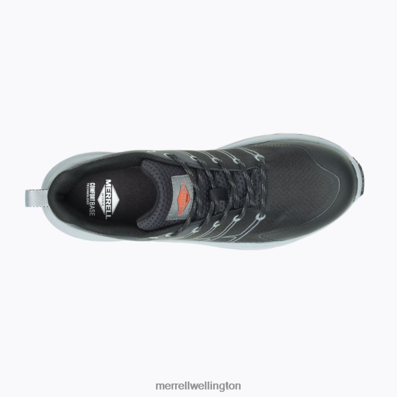 Moab Flight Carbon Fiber (J004627) Merrell Men 8VV6P510 Shoes Black/Monument - Image 4