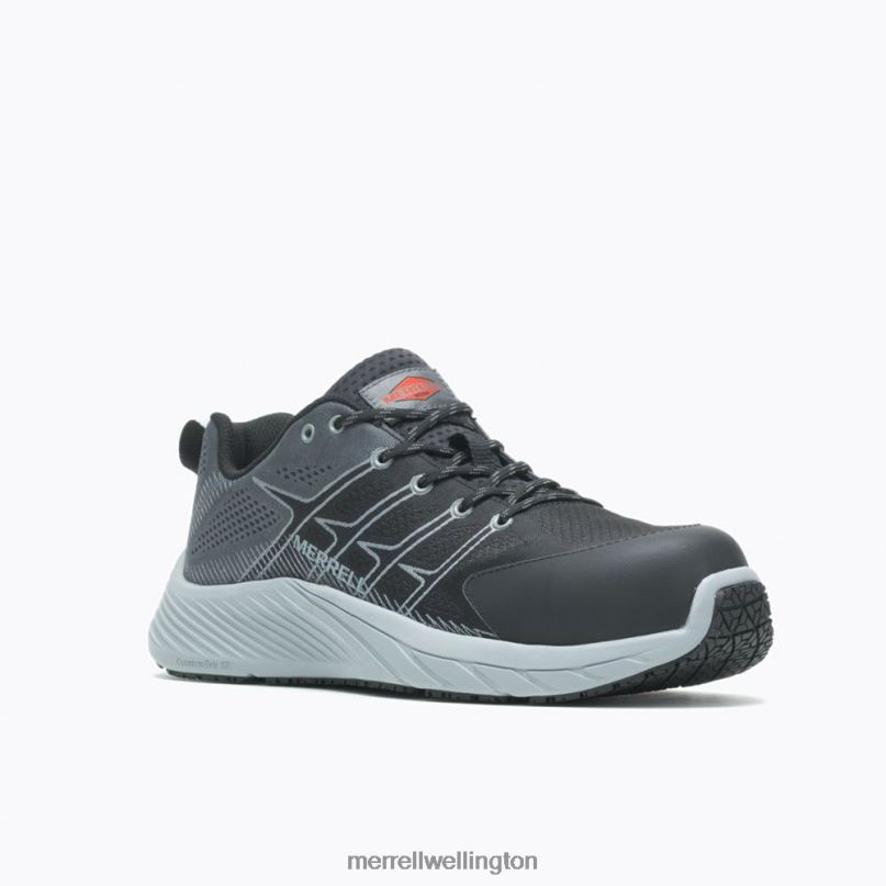 Moab Flight Carbon Fiber (J004627) Merrell Men 8VV6P510 Shoes Black/Monument - Image 5