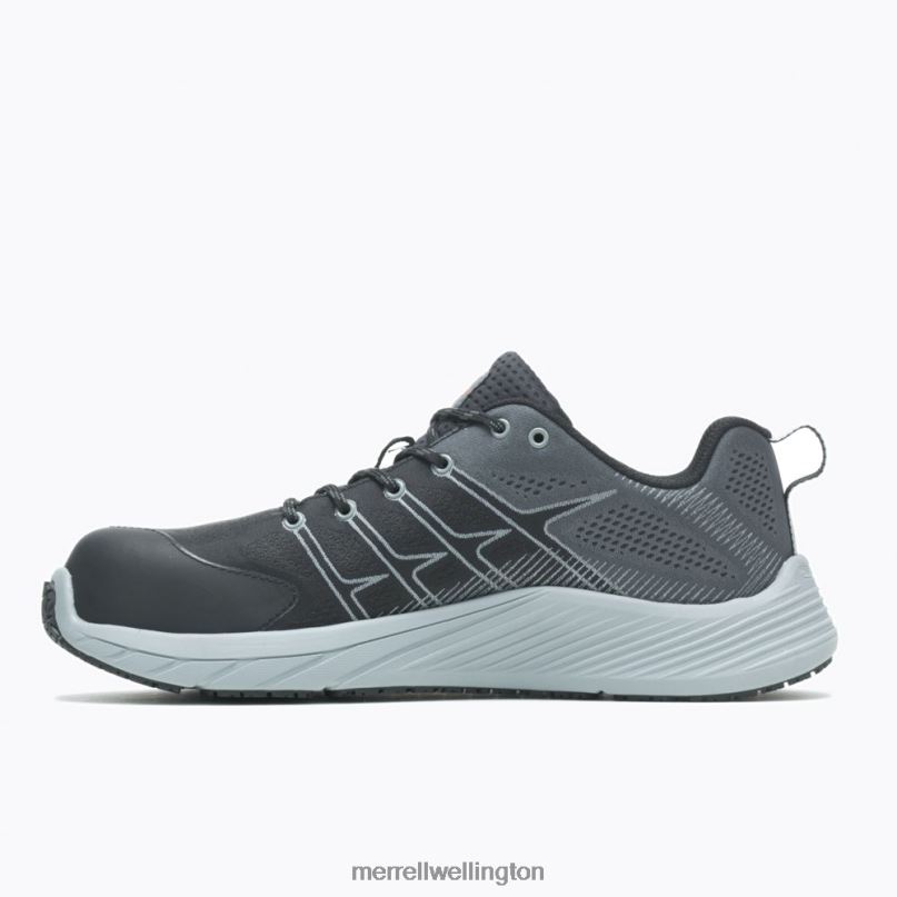 Moab Flight Carbon Fiber (J004627) Merrell Men 8VV6P510 Shoes Black/Monument - Image 6