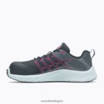Moab Flight Carbon Fiber (J005174) Merrell Women 8VV6P1237 Shoes Black/Fuchsia - Image 6