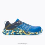 Moab Flight Carbon Fiber (J005233) Merrell Men 8VV6P511 Shoes Blue - Image 2