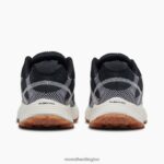 Moab Flight Eco Dye Wide Width (J067092W) Merrell Women 8VV6P674 Shoes Black/White - Image 7