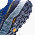 Moab Flight (J066747) Merrell Men 8VV6P178 Shoes Cobalt - Image 7
