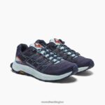 Moab Flight (J066816) Merrell Women 8VV6P972 Shoes Navy - Image 5
