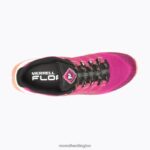 Moab Flight (J067642) Merrell Women 8VV6P968 Shoes Fuchsia/Black - Image 4