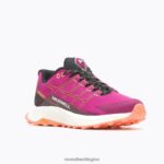 Moab Flight (J067642) Merrell Women 8VV6P968 Shoes Fuchsia/Black - Image 5