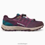 Moab Flight Low A/C (MK165737) Merrell Kids 8VV6P1391 Shoes Burgandy - Image 2