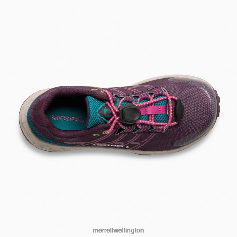 Moab Flight Low A/C (MK165737) Merrell Kids 8VV6P1391 Shoes Burgandy - Image 5