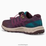 Moab Flight Low A/C (MK165737) Merrell Kids 8VV6P1391 Shoes Burgandy - Image 6