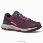 Moab Flight Low (MK165734) Merrell Kids 8VV6P1436 Shoes Burgandy - Image 3