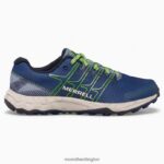 Moab Flight Low (MK265732) Merrell Kids 8VV6P1434 Shoes Poseidon