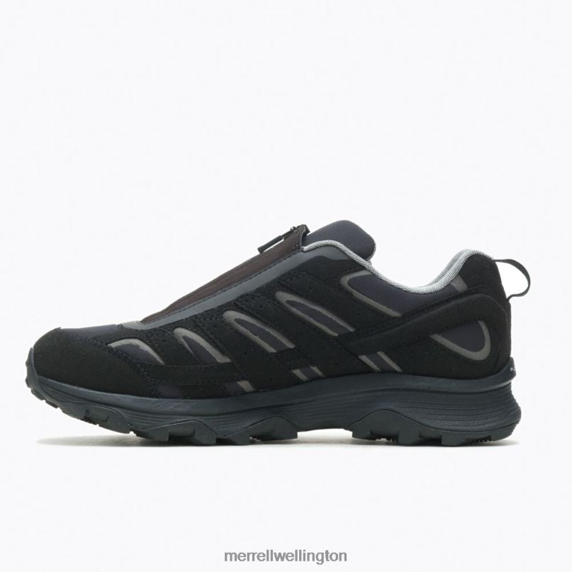 Moab Hybrid Zip GORE-TEX 1TRL (J004731) Merrell Men 8VV6P571 Shoes Black - Image 6