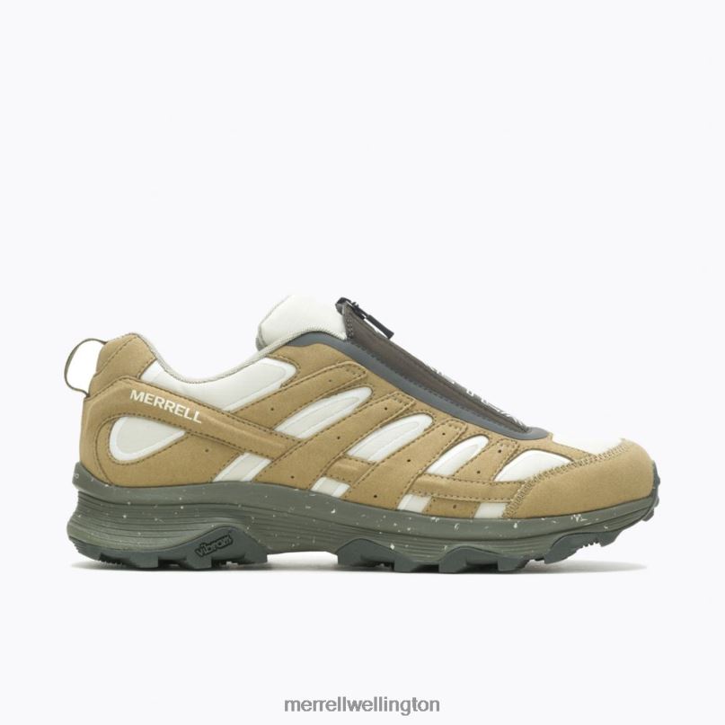 Moab Hybrid Zip GORE-TEX 1TRL (J004733) Merrell Men 8VV6P572 Shoes Coyote/Olive - Image 2