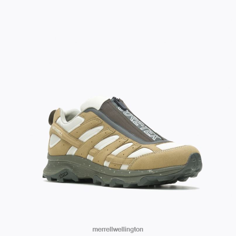 Moab Hybrid Zip GORE-TEX 1TRL (J004733) Merrell Men 8VV6P572 Shoes Coyote/Olive - Image 5