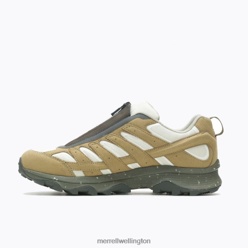 Moab Hybrid Zip GORE-TEX 1TRL (J004733) Merrell Men 8VV6P572 Shoes Coyote/Olive - Image 6
