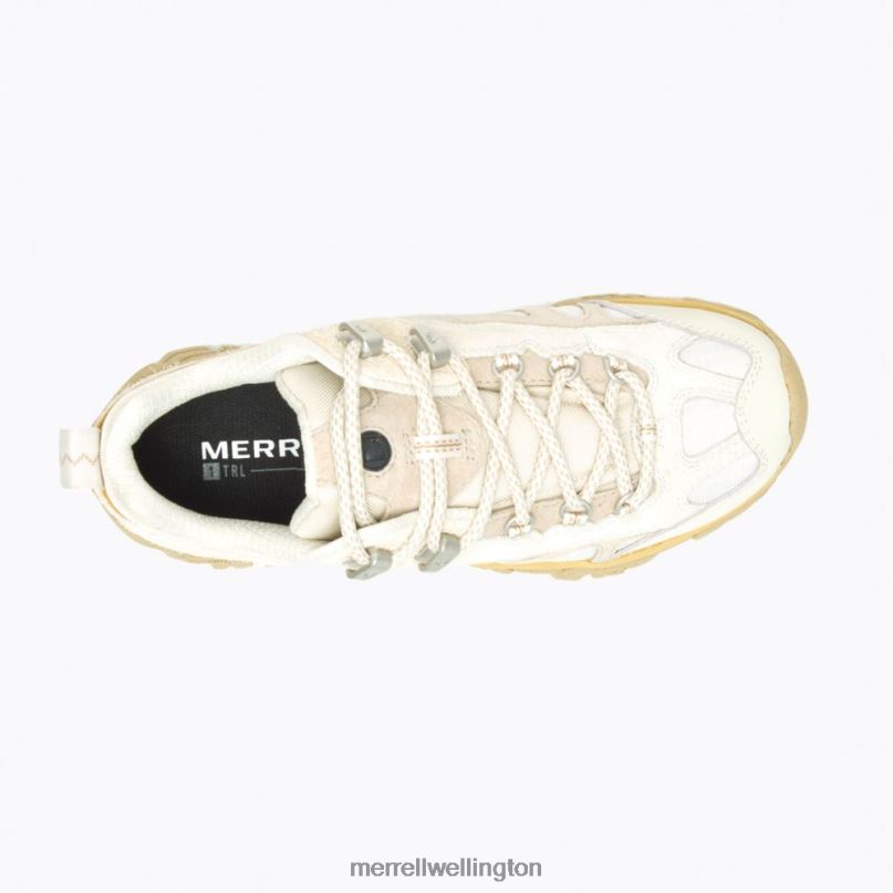 Moab Mesa Luxe 1TRL (J005718) Merrell Women 8VV6P1309 Shoes Moonbeam/Aspen - Image 4