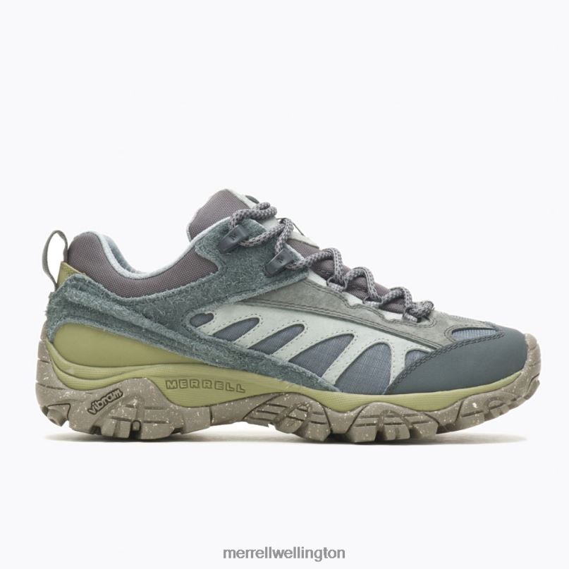 Moab Mesa Luxe 1TRL (J005792) Merrell Women 8VV6P1307 Shoes Monument/Herb - Image 2