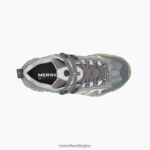 Moab Mesa Luxe 1TRL (J005792) Merrell Women 8VV6P1307 Shoes Monument/Herb - Image 4