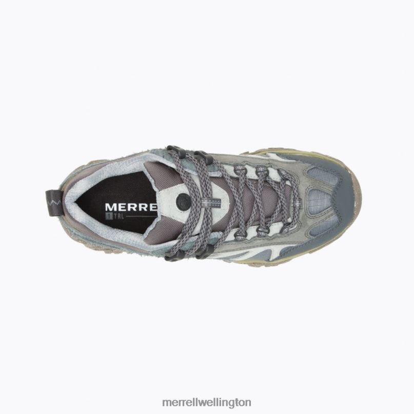 Moab Mesa Luxe 1TRL (J005792) Merrell Women 8VV6P1307 Shoes Monument/Herb - Image 4
