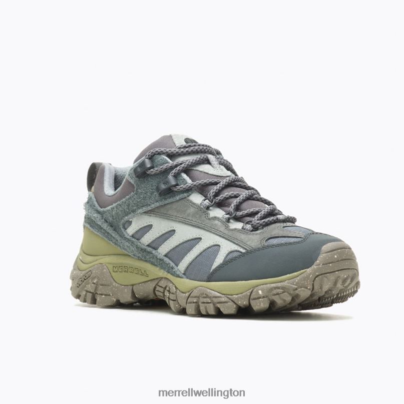 Moab Mesa Luxe 1TRL (J005792) Merrell Women 8VV6P1307 Shoes Monument/Herb - Image 5