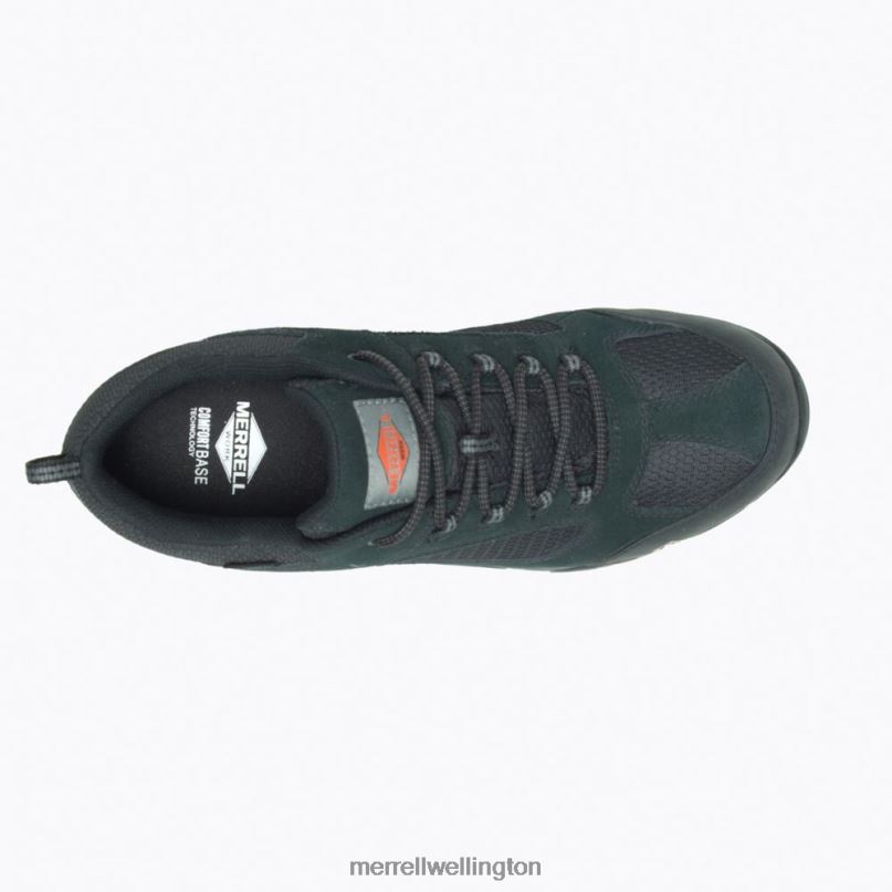 Moab Onset Waterproof Comp Toe Work Shoe (J099503) Merrell Men 8VV6P384 Shoes Black - Image 4