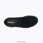Moab Retro Slide 1TRL (J004713) Merrell Men 8VV6P760 Shoes Black - Image 4