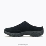Moab Retro Slide 1TRL (J004713) Merrell Men 8VV6P760 Shoes Black - Image 6