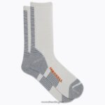 Moab Speed Crew sock (JSS27016-100) Merrell Unisex 8VV6P231 Accessories White - Image 4