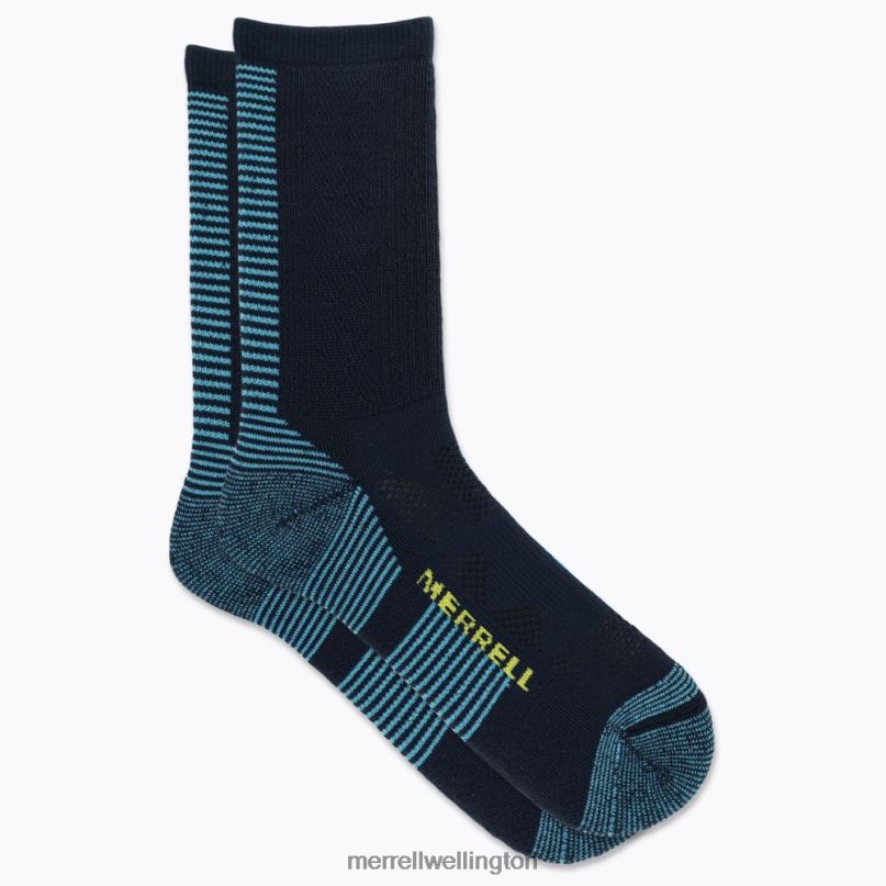 Moab Speed Crew sock (JSS27016-410) Merrell Unisex 8VV6P229 Accessories Navy - Image 4