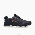 Moab Speed GORE-TEX (J066769) Merrell Men 8VV6P22 Shoes Black - Image 2