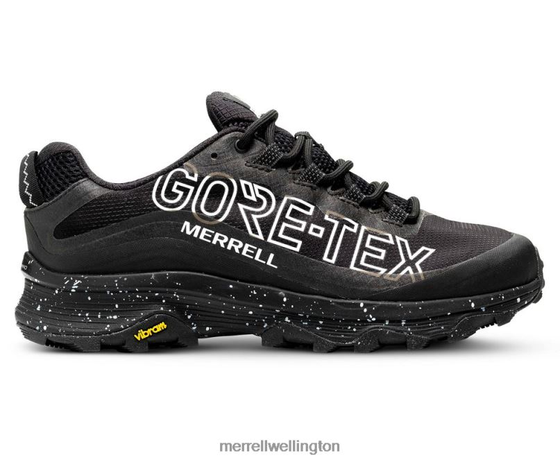 Moab Speed GORE-TEX SE (J036389) Merrell Men 8VV6P580 Shoes Black - Image 2