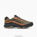 Moab Speed GORE-TEX Wide Width (J066773W) Merrell Men 8VV6P365 Shoes Lichen - Image 2