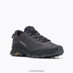 Moab Speed (J067039) Merrell Men 8VV6P514 Shoes Black/Asphalt - Image 5