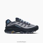 Moab Speed (J067160) Merrell Women 8VV6P818 Shoes Charcoal/Altitude - Image 2
