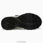 Moab Speed Low A/C Waterproof (MK266774) Merrell Kids 8VV6P1366 Shoes Grey/Hi Viz/Orange - Image 5