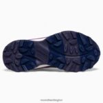 Moab Speed Low Waterproof (MK266283) Merrell Kids 8VV6P1375 Shoes Galactic - Image 5