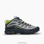 Moab Speed Mid GORE-TEX (J066907) Merrell Men 8VV6P191 Shoes Charcoal